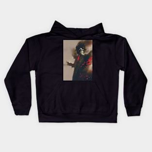 Mysterious man Kids Hoodie